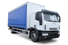Car Hire Sandbach - 18 Tonne Curtain Side Truck - Truck hire Sandbach