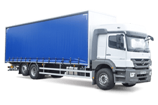 Car Hire Sandbach - 26 Tonne Curtain Side Truck - Truck hire Sandbach