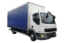Car Hire Sandbach - 7.5 Tonne Curtain Side Truck - Truck hire Sandbach