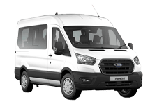 Car Hire Sandbach - Ford Minibus - Accommodates 12 Passengers - Minibus hire Sandbach